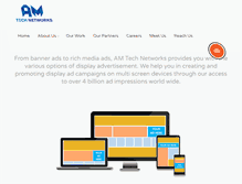 Tablet Screenshot of amtechnetworks.com